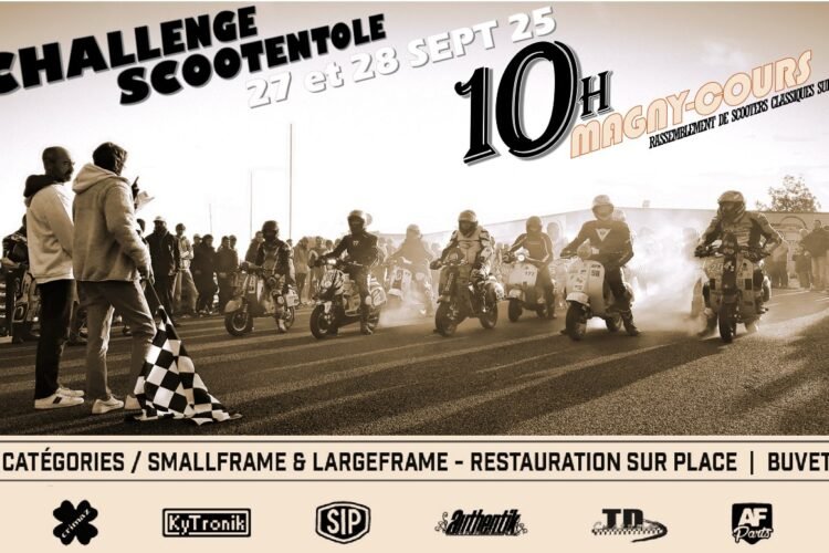 Les 10h de Scootentole : Le Bol d&rsquo;huile