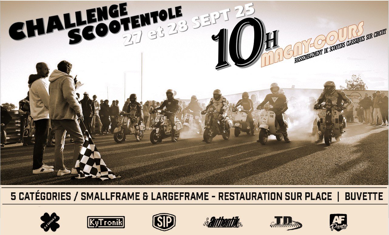 Les 10h de Scootentole : Le Bol d’huile